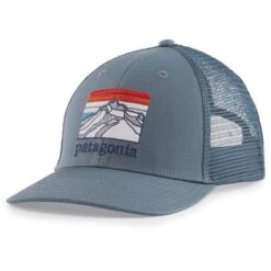 Patagonia Line Logo Ridge LoPro Trucker Hat -Ski Gear Cheap wbf2123 38285 plgy