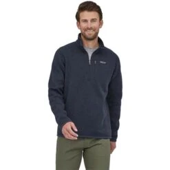 Patagonia Men's Better Sweater 1/4 Zip -Ski Gear Cheap wbs2223 25523 nena tm1