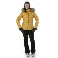 Sunice Women's Fiona Jacket With Real Fur -Ski Gear Cheap wk.ww 20 43384.1